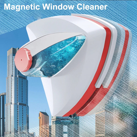 Double-Sided Magnetic Window Wiper – Clean Glass Safely and Efficiently