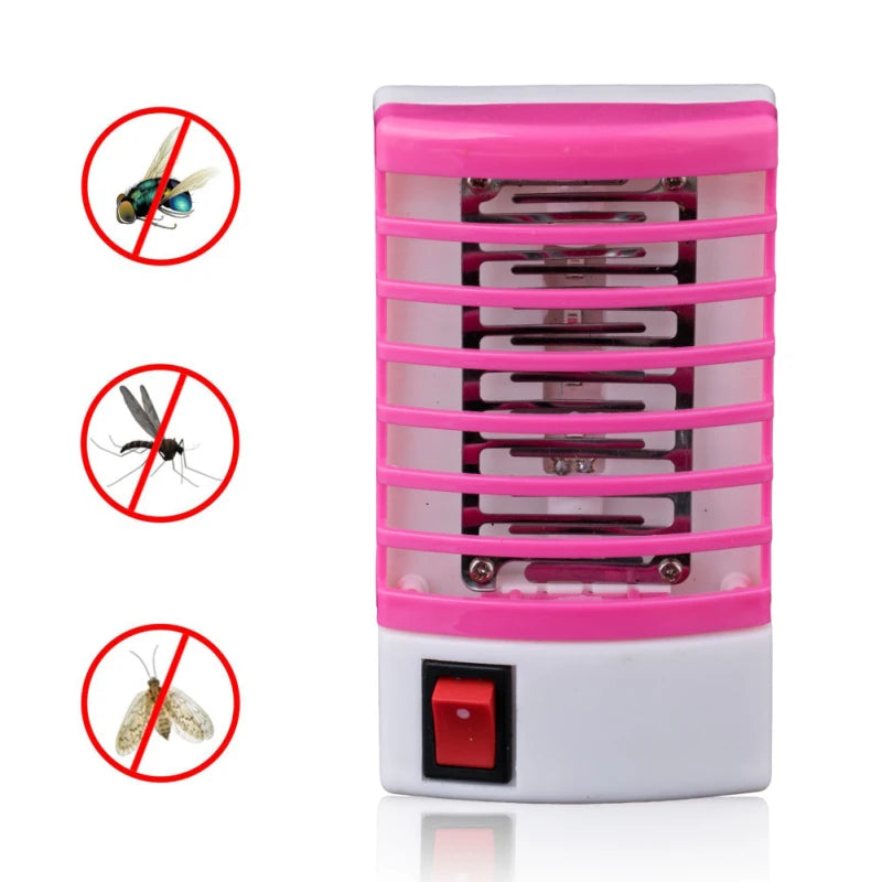 Portable LED Mosquito Killer Lamp EU Plug Mosquito Night Lamp Electric Fly Repellent Safety