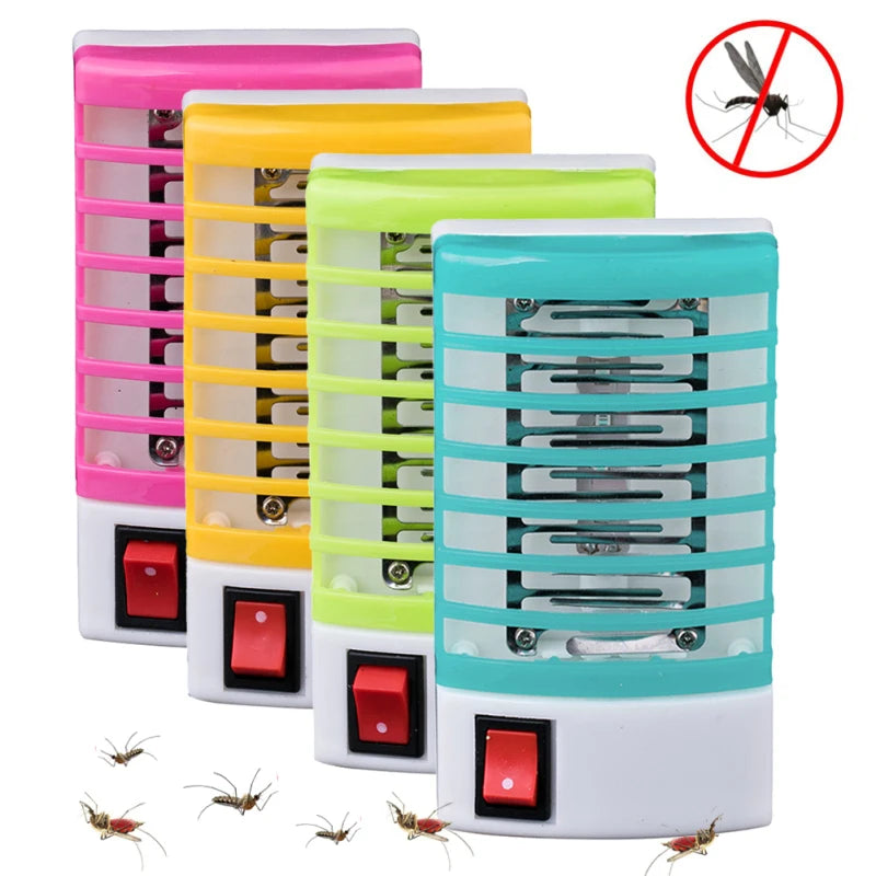 Portable LED Mosquito Killer Lamp EU Plug Mosquito Night Lamp Electric Fly Repellent Safety