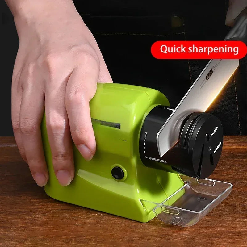 Electric Knife Sharpener for Home Use Automatic Professional Knife Sharpener for Kitchen Outdoor