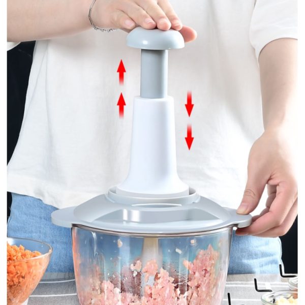 Hand Press Vegetable Chopper – Effortless Cutting, Chopping & Grinding Solution for Your Kitchen